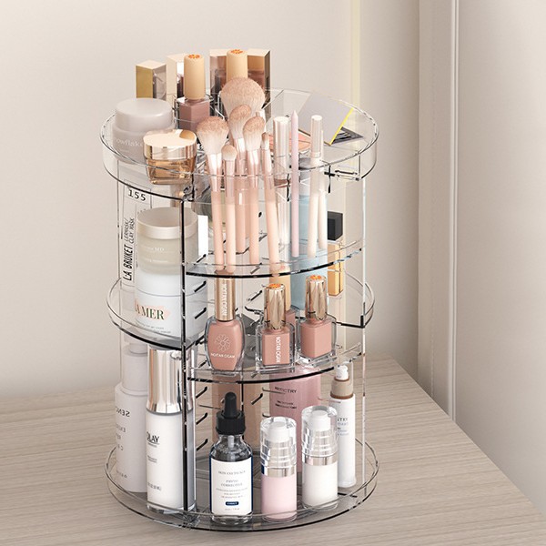 360-Degree Rotating Cosmetic S - огляд і ціна Home Edit Bathroom Storage