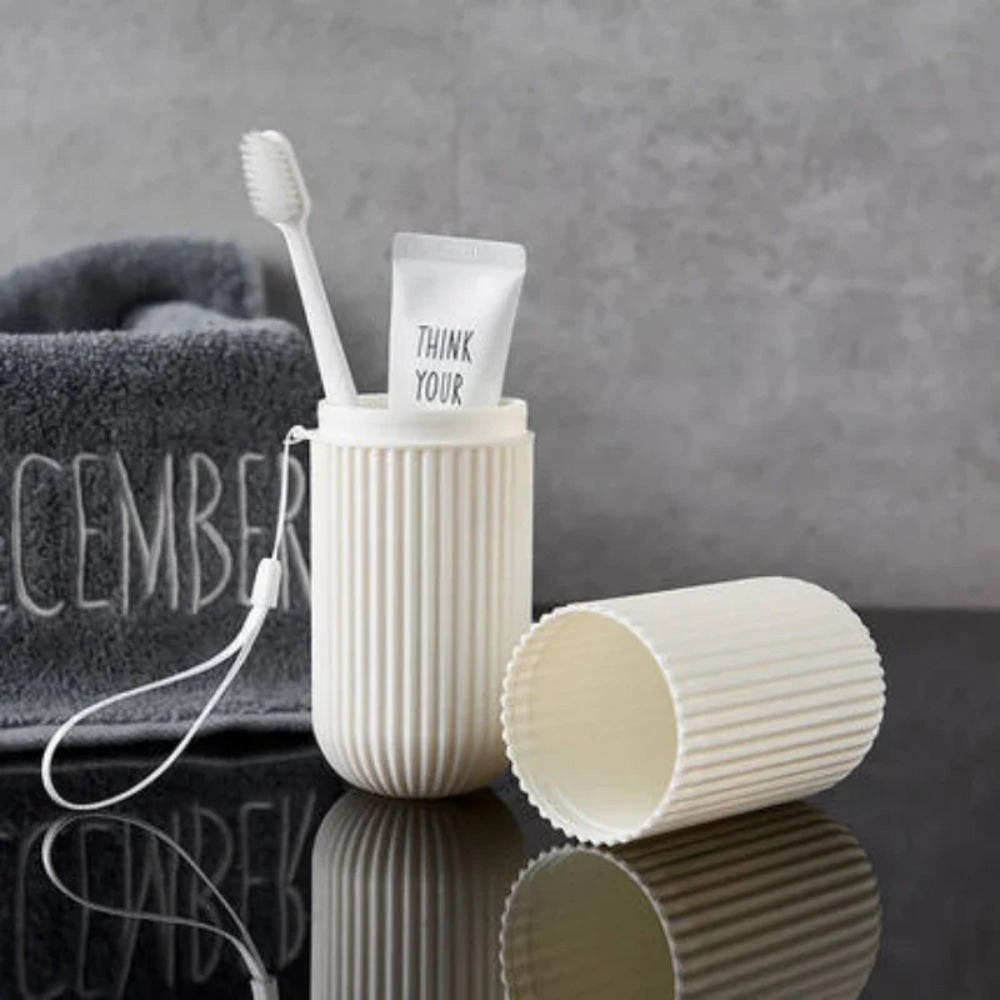 Travel Portable Toothbrush Cup - огляд і ціна Home Edit Bathroom Storage