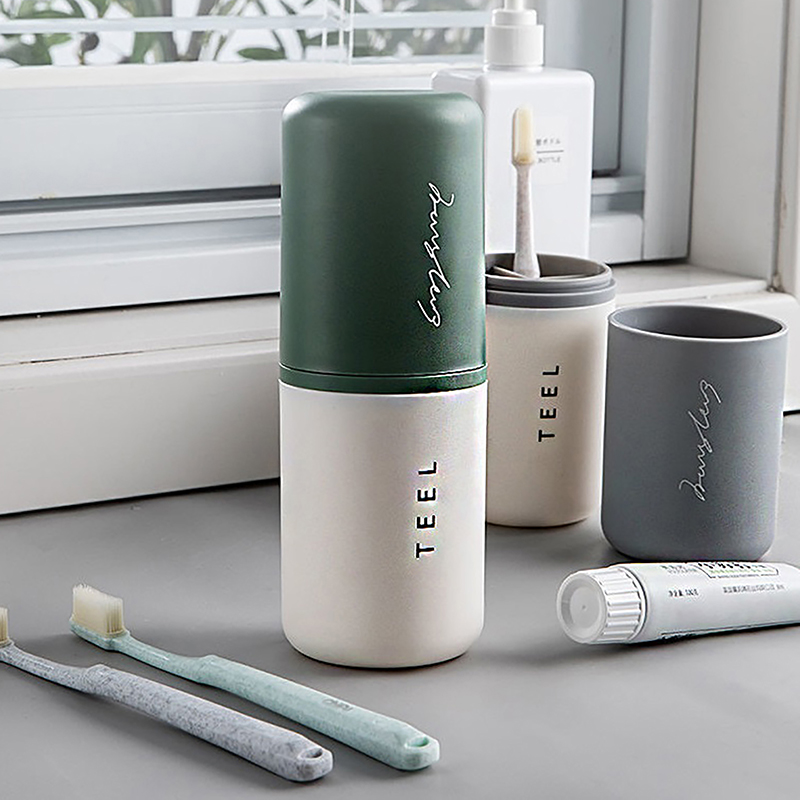 1pc Portable Toothbrush Holder - огляд і ціна Home Edit Bathroom Storage