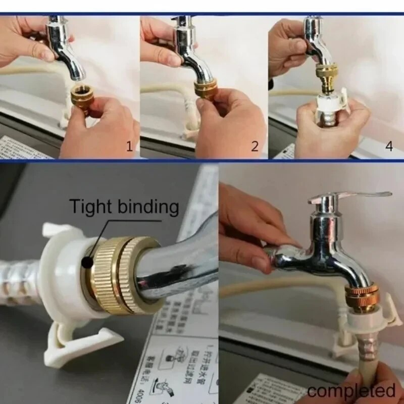 1/2/5PCS Universal Tap Kitchen - огляд і ціна Basin Mixer Tap