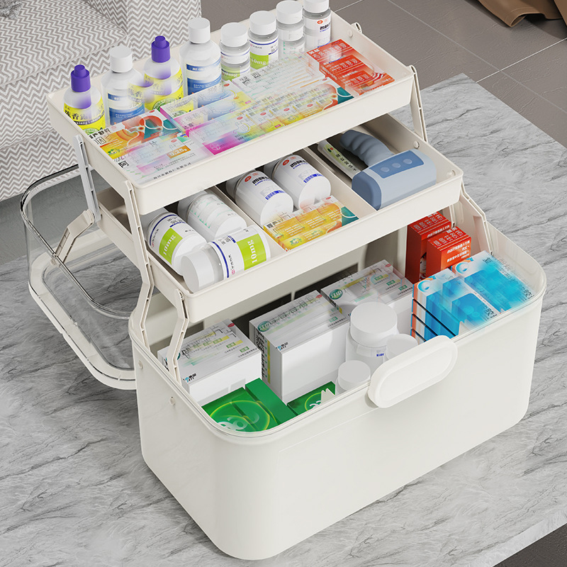 Large Capacity Clear Lid Medic - огляд і ціна Home Edit Bathroom Storage