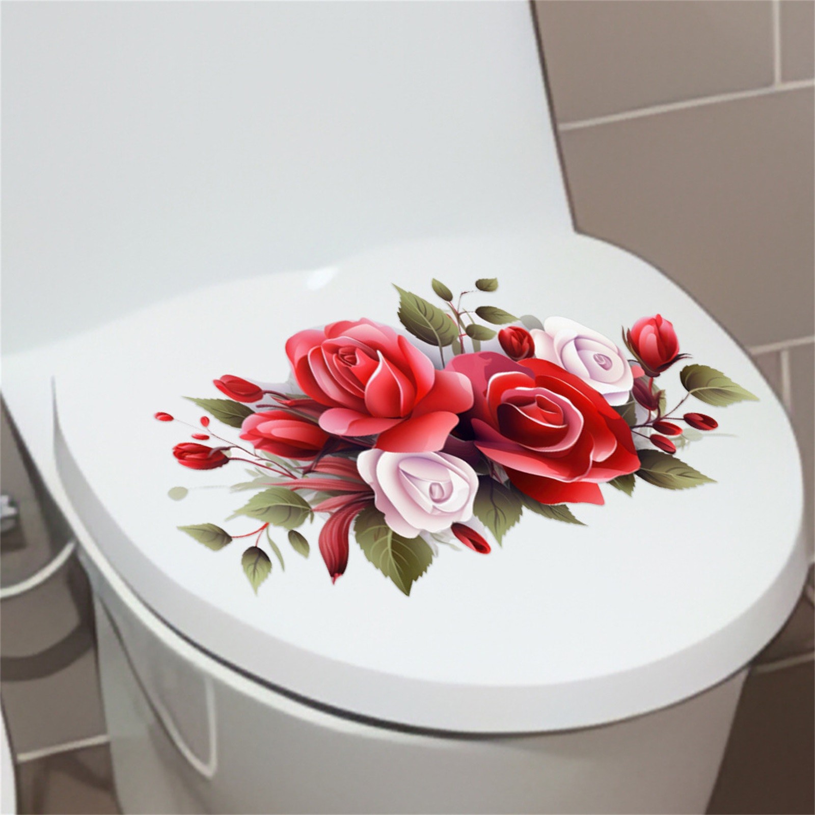 Valentine'S Day Red Rose Wall  - огляд і ціна Home Bathroom Trends