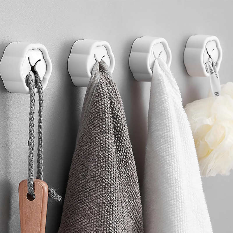 6PCS Self Adhesive Towel Holde - огляд і ціна Home Edit Bathroom Storage